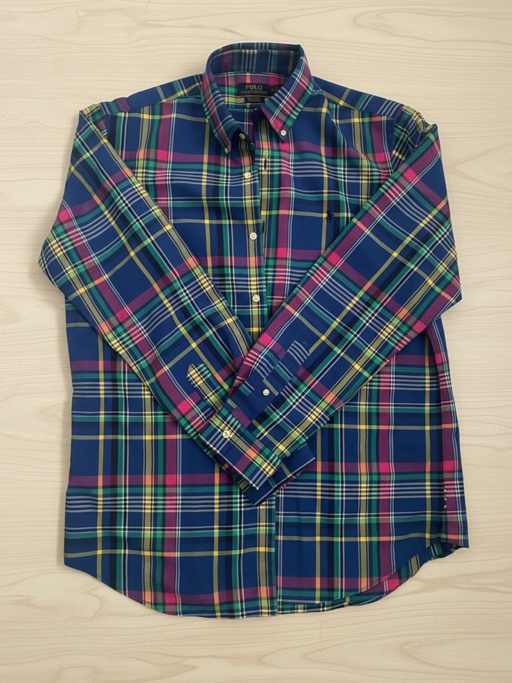 Polo Ralph Lauren plaid NWOT Button Up Shirt